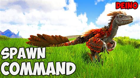 The creatures in the game are divided into eight kinds of different breeds. . Ark deinonychus spawn command